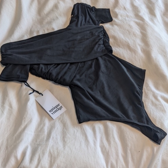 Unique Vintage - Offshoulder Daydreamer Bodysuit - Picture 8 of 10